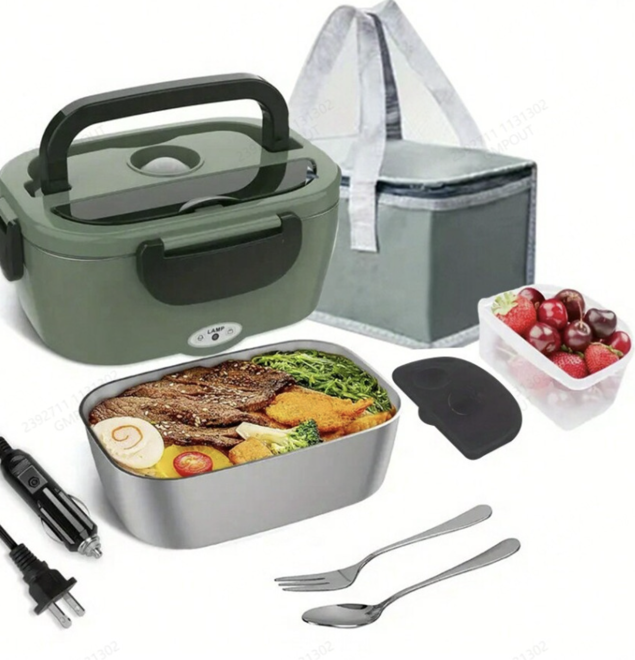 Self-Heating Lunch Box