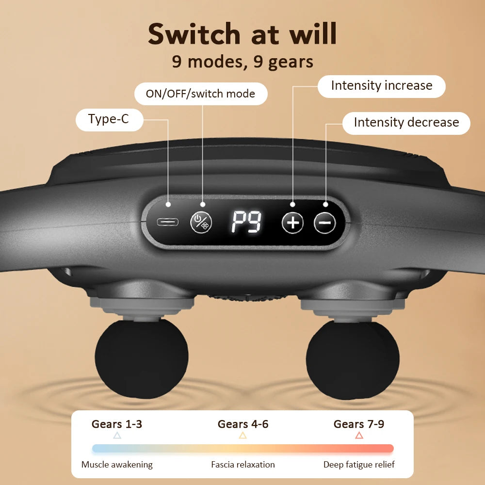 6 Headed Fascia Massager