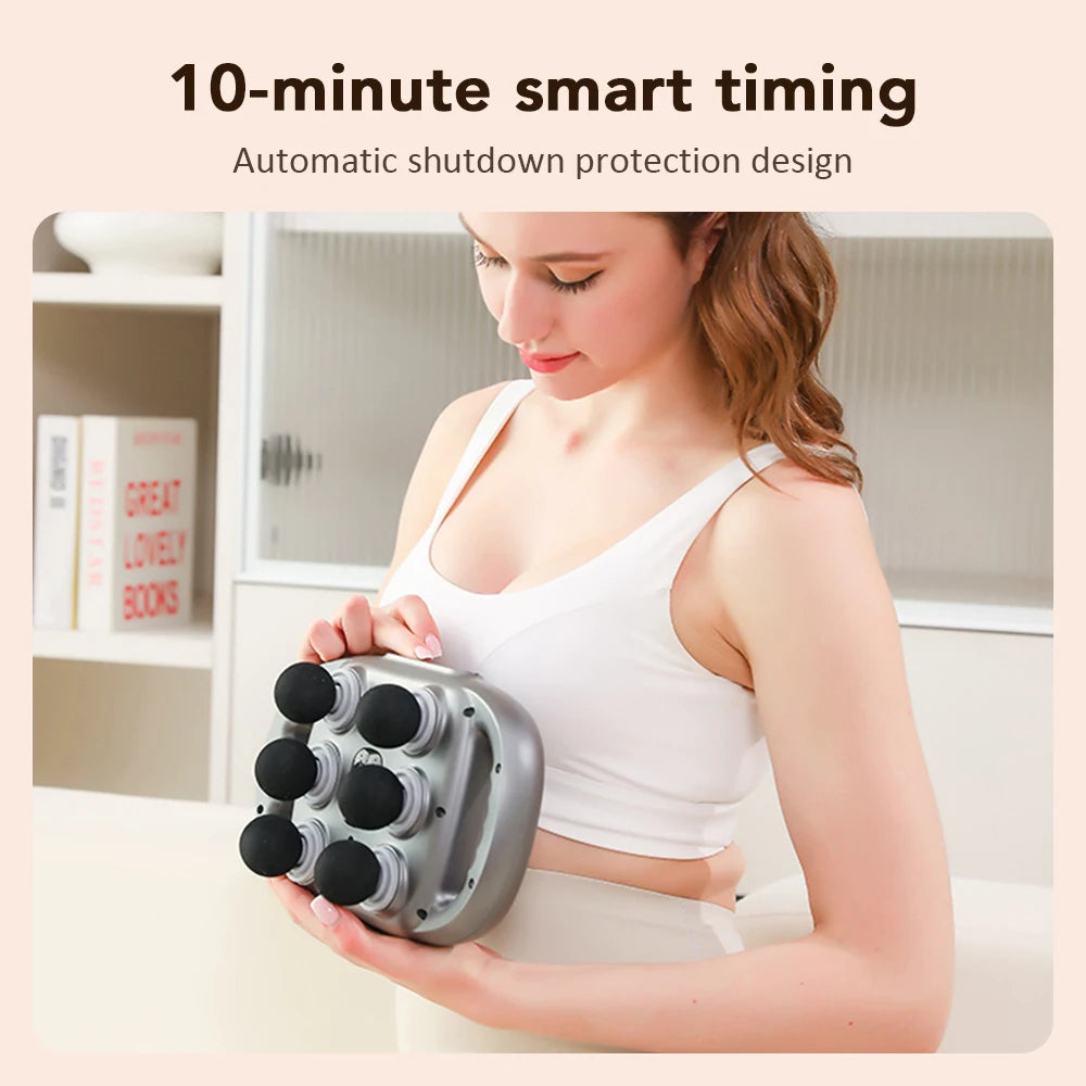 6 Headed Fascia Massager