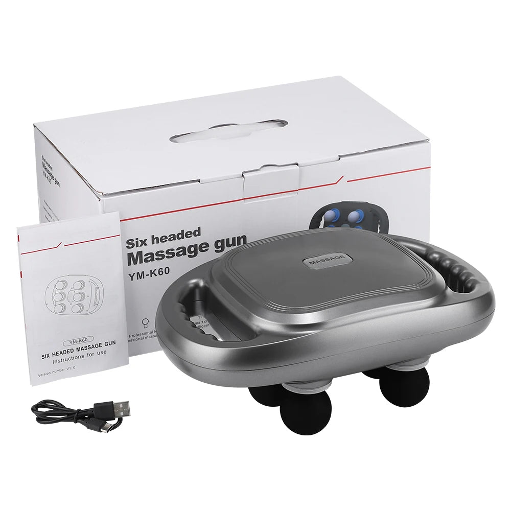 6 Headed Fascia Massager