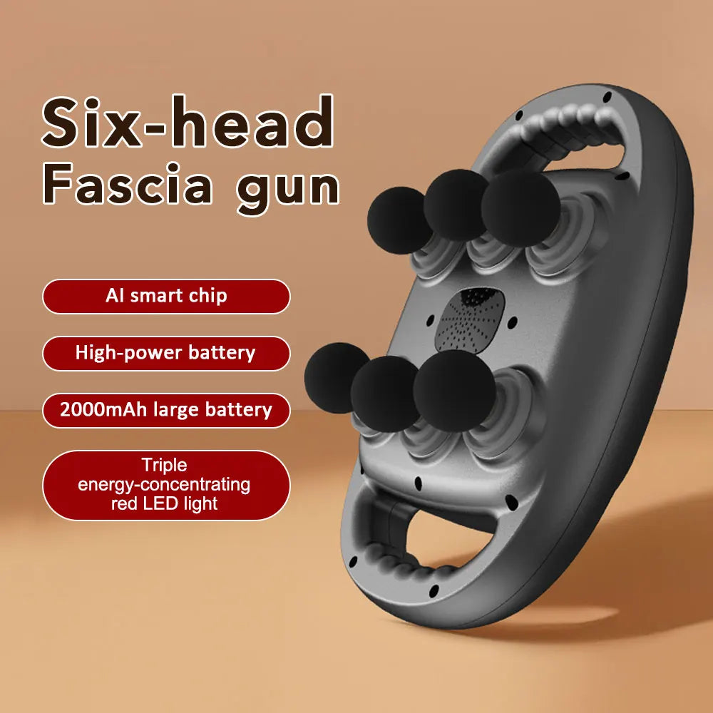 6 Headed Fascia Massager
