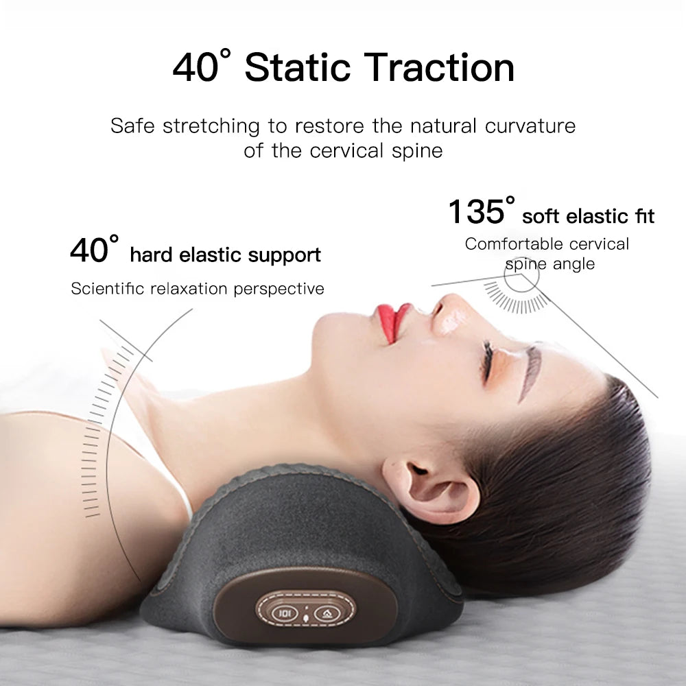 Electric Massage Pillow, Heating & Vibration