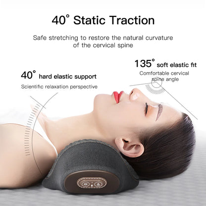Electric Massage Pillow, Heating & Vibration