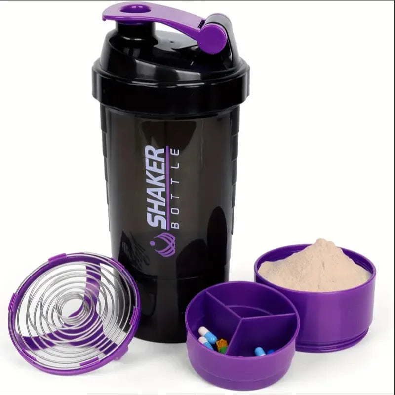 2 Tiers Shaker Bottle