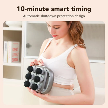 6 Headed Fascia Massager