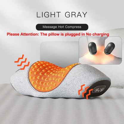 Electric Massage Pillow, Heating & Vibration