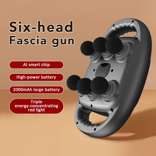 6 Headed Fascia Massager