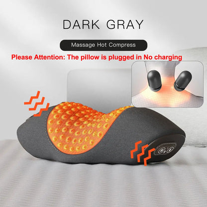 Electric Massage Pillow, Heating & Vibration