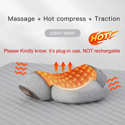 Electric Massage Pillow, Heating & Vibration