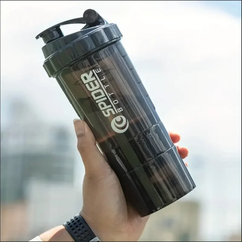 2 Tiers Shaker Bottle