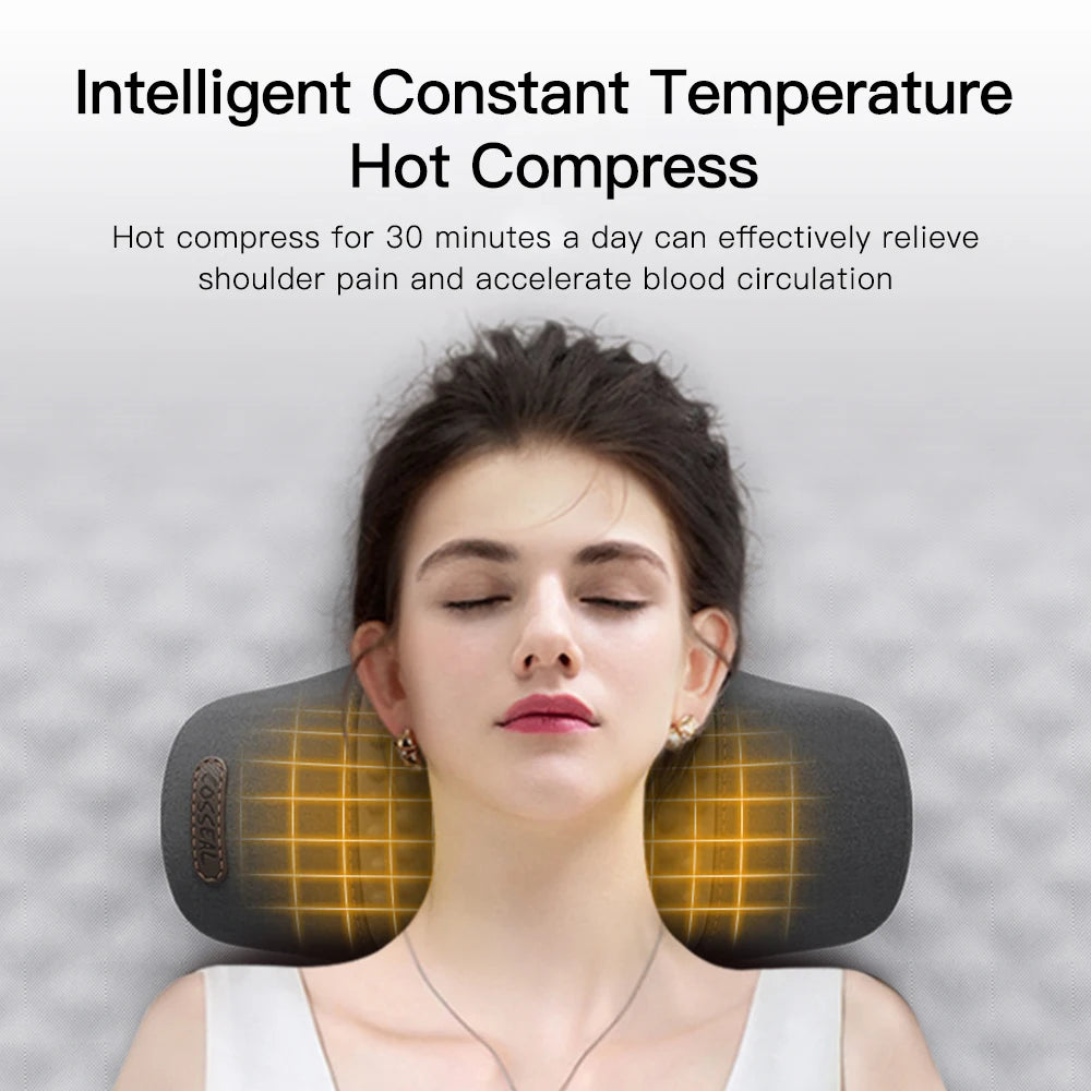 Electric Massage Pillow, Heating & Vibration