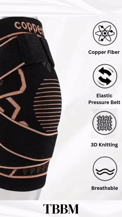 Copper Ion Knee Pads